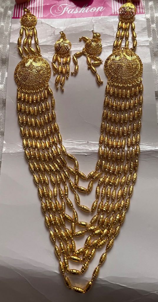 Multilayer Necklace and Earrings Set 