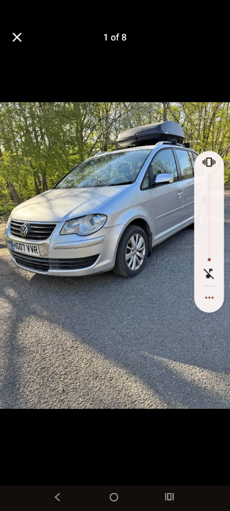 Volkswagen, TOURAN, MPV, 2007, Semi-Auto, 1968 (cc), 5 doors