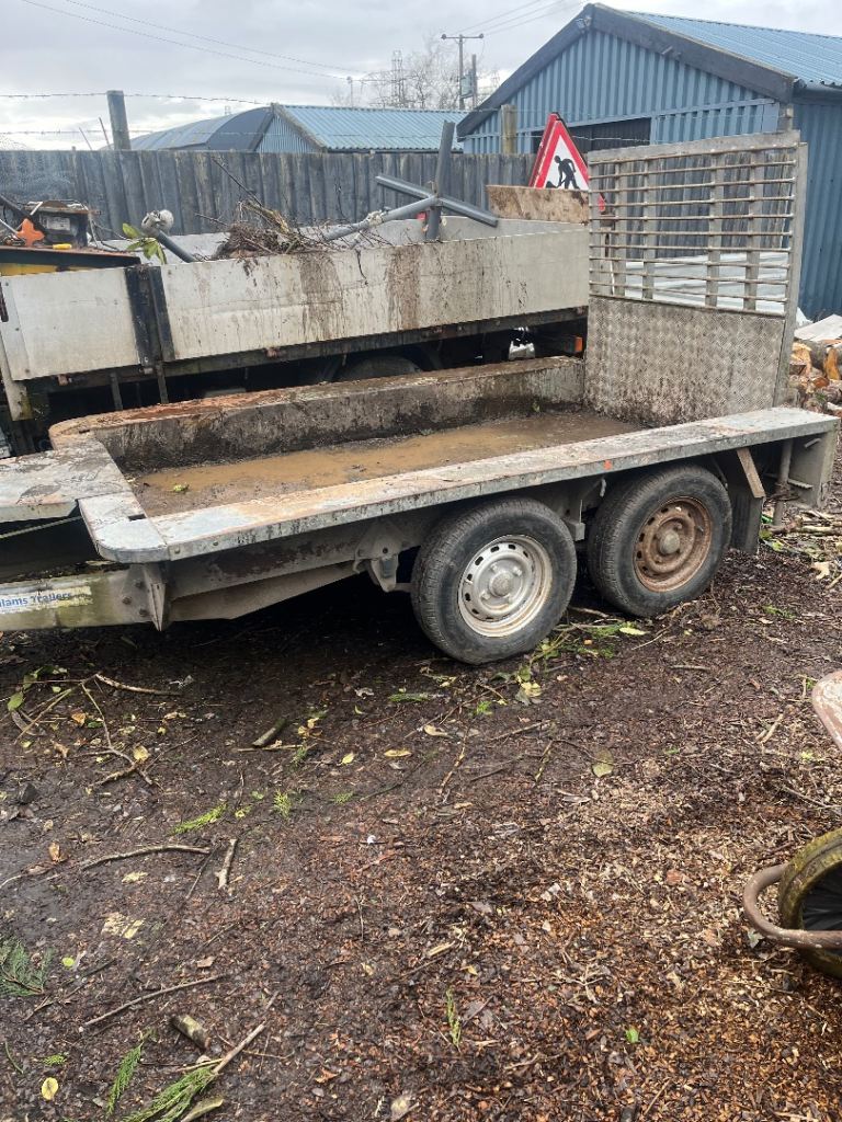 Ifor williams plant trailer