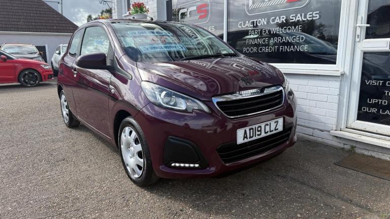 2019 Peugeot 108 1.0 Active Hatchback 3dr Petrol Manual Euro 6 (72 ps) Hatchback Petrol Manual