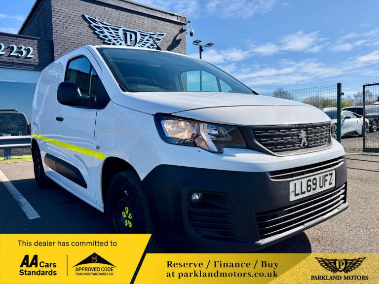 2020 Peugeot Partner 650 1.5 BlueHDi 75 Professional Van PANEL VAN DIESEL Manual