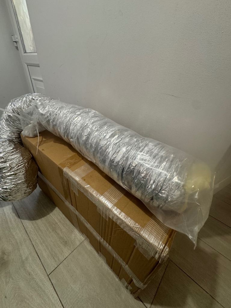Flexible Insulated Ducting 100mm (4 Inch) 