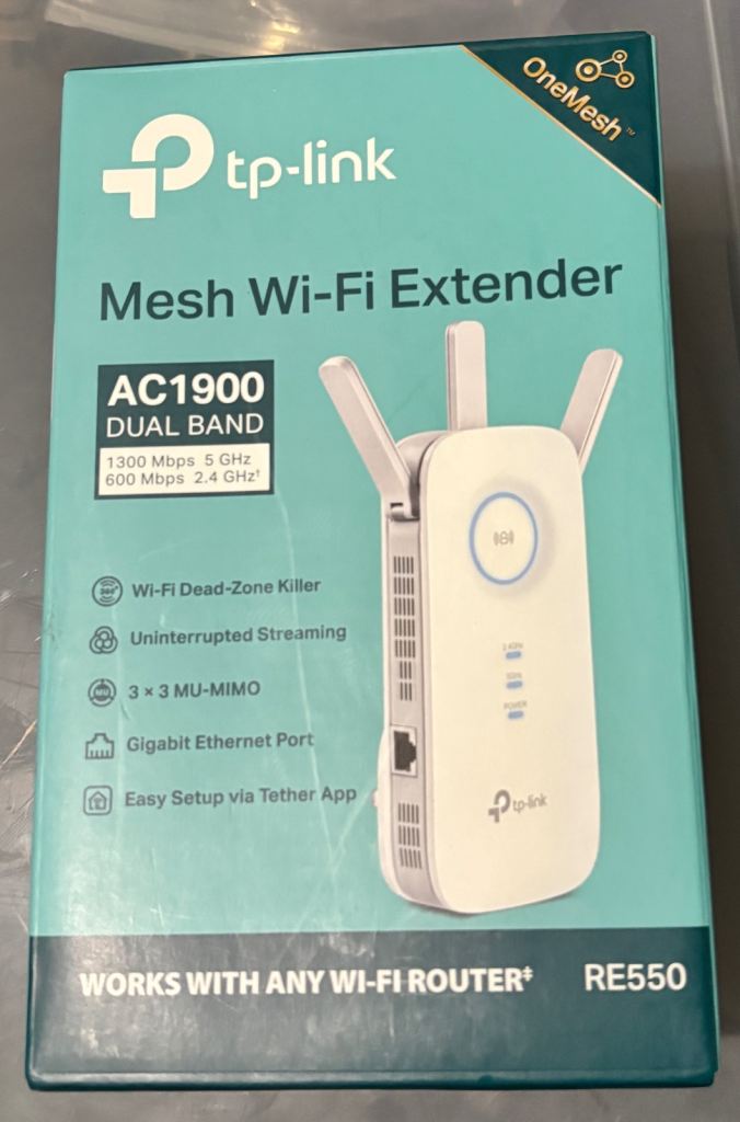 TP Link Mesh WiFi Extended AC1900 dual band