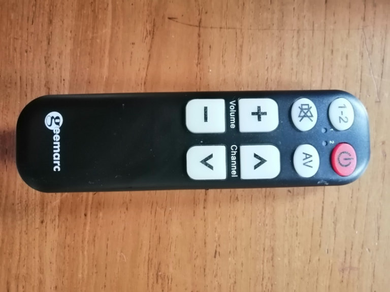 Geemarc Easy TV 5 Remote Control 