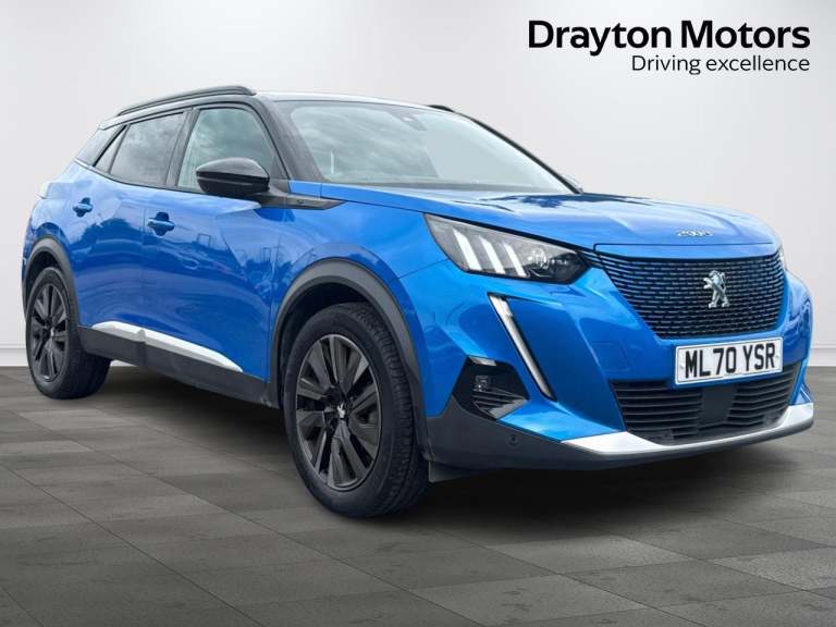2020 Peugeot E-2008 50kWh GT SUV 5dr Electric Auto (136 ps) HATCHBACK Electric Automatic