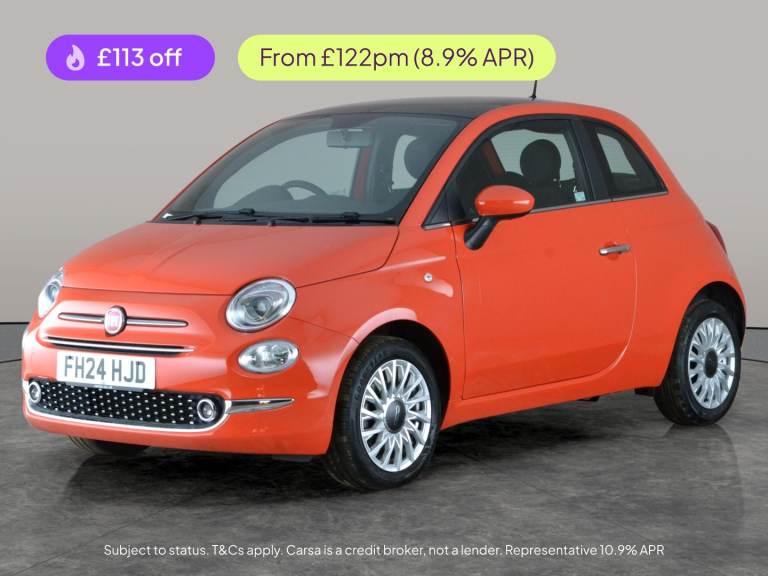 2024 Fiat 500 1.0 Mild Hybrid 3dr HATCHBACK PETROL Manual
