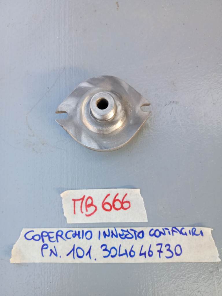 Rev counter connection cover for Maserati Mistral