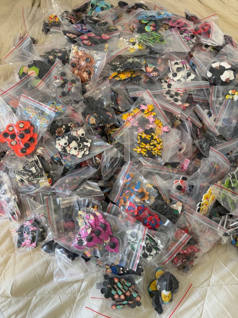 Bulk Shoe Charms / Craft Charms Stock Clearance — 3,600+ Pieces — £350 OVNO