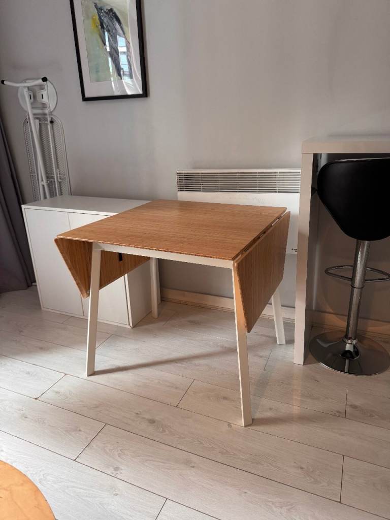 IKEA Bamboo Folding Dining Table - Seats 4+, East London E16