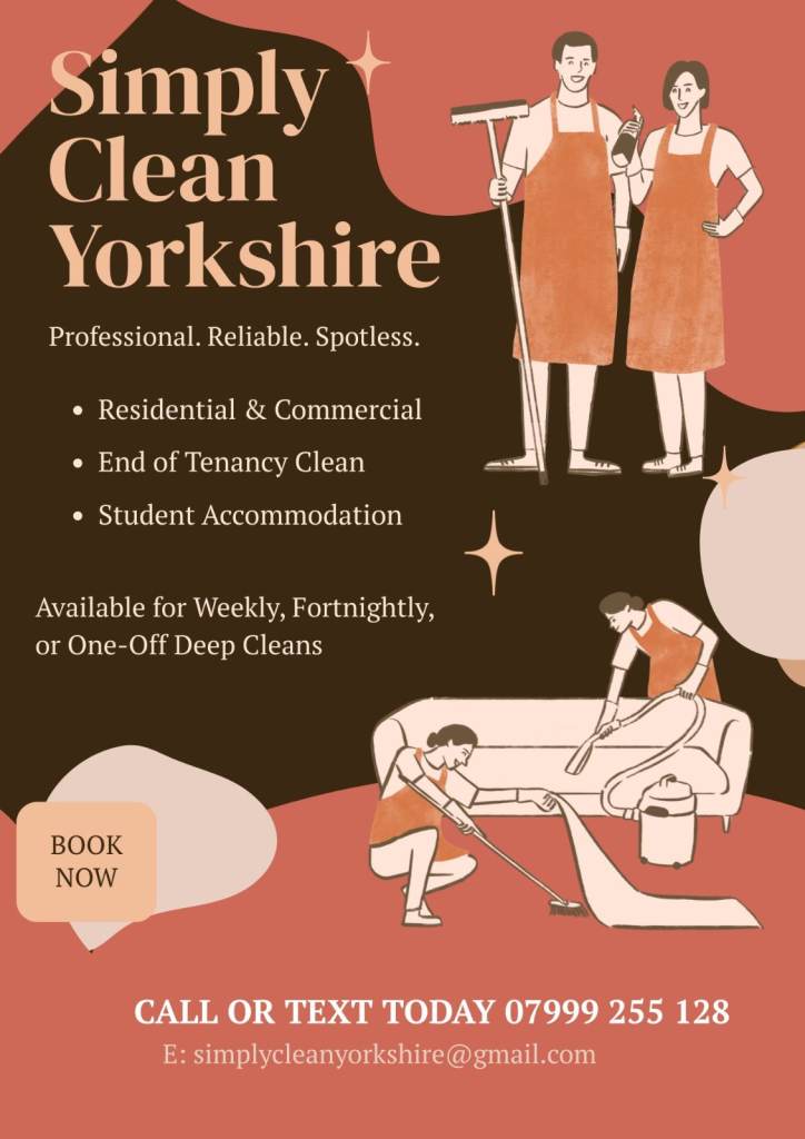SimplyCleanYorkshire – Cleaning for Landlords, Seniors & Homes