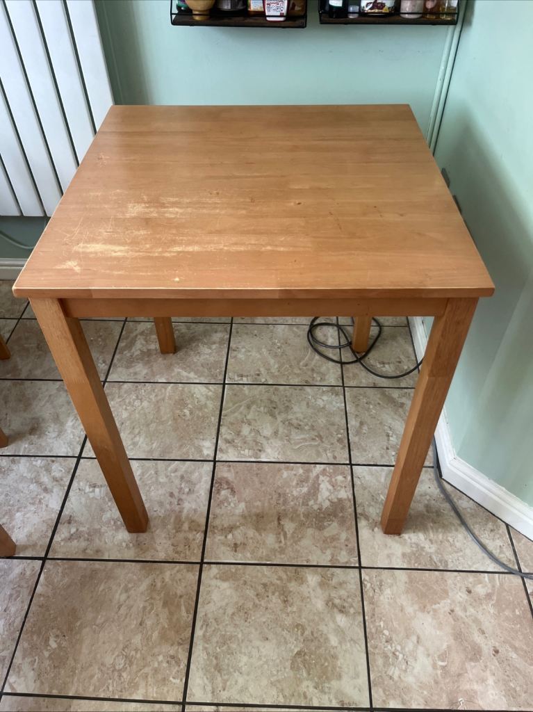 Small Wooden Table – Fair Condition