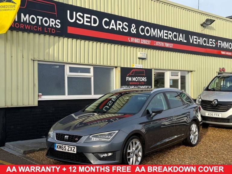 2015 SEAT Leon 2.0 TDI 184 FR 5dr [Technology Pack] ESTATE DIESEL Manual