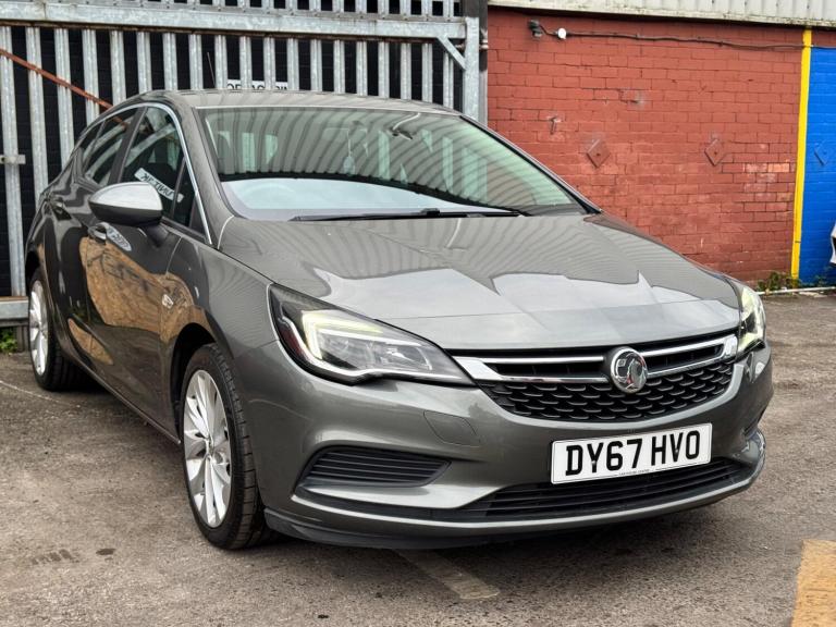 2017 Vauxhall Astra 1.4T 16V 125 Design 5dr HATCHBACK PETROL Manual