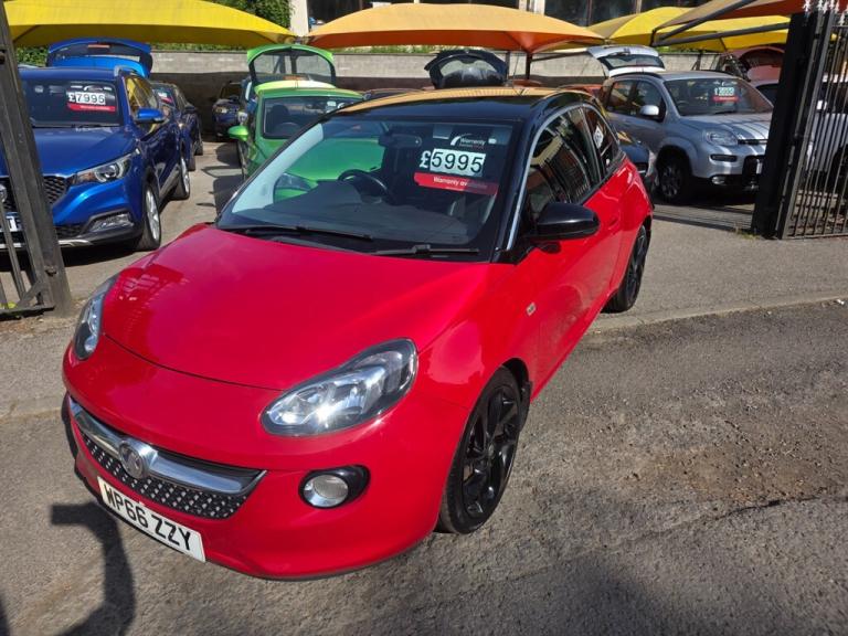2016 Vauxhall ADAM SLAM Hatchback Petrol Manual
