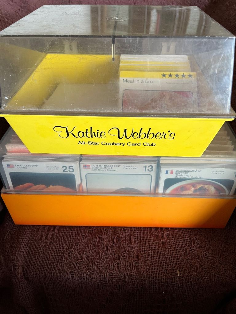 Cookery Cards
