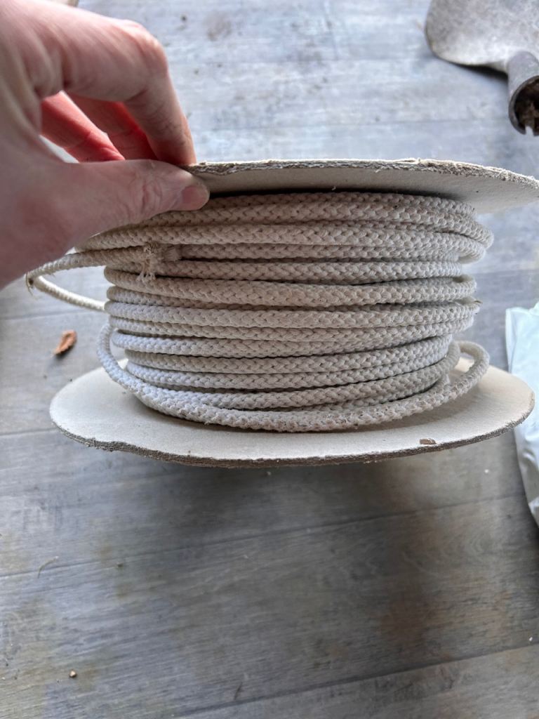 Roll of Sash and case window rope