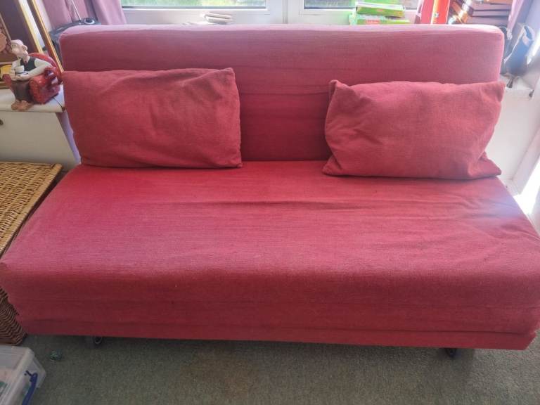 FREE – Habitat Sofa Bed / Double Futon – Red – B29 Birmingham