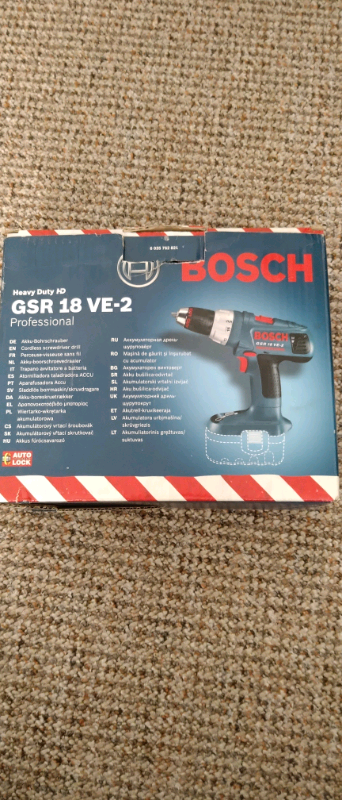 Bosch drill 