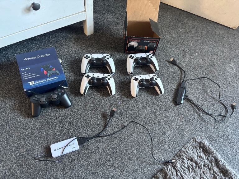 4 Game Sticks with Controllers - Thousands of Classic Games