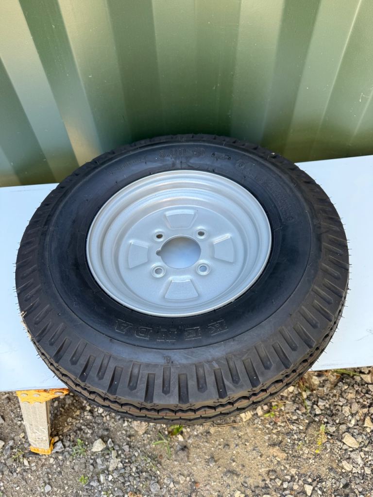 5.00 x 10 trailer wheel / tyre 