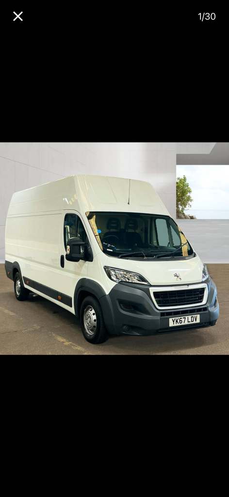 2017 Peugeot Boxer 2.0 BlueHDi H3 Van 130ps L3 H4 no vat  PANEL VAN Diesel Manual