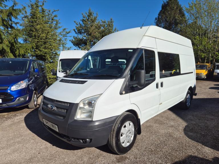 2012 Ford Transit High Roof Van TDCi 100ps RWD 2.2 WELFARE / CAMPER/ CREW VAN 6 SEAT PANEL VAN Di...