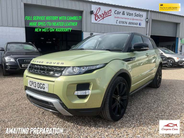 2013 Land Rover Range Rover Evoque 2.2 SD4 Dynamic 5dr Auto [Lux Pack] ESTATE Diesel Automatic