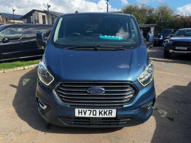 2020 Ford Tourneo Custom 2.0 EcoBlue 130ps L/R 8 Seater Titanium Auto MPV DIESEL Automatic