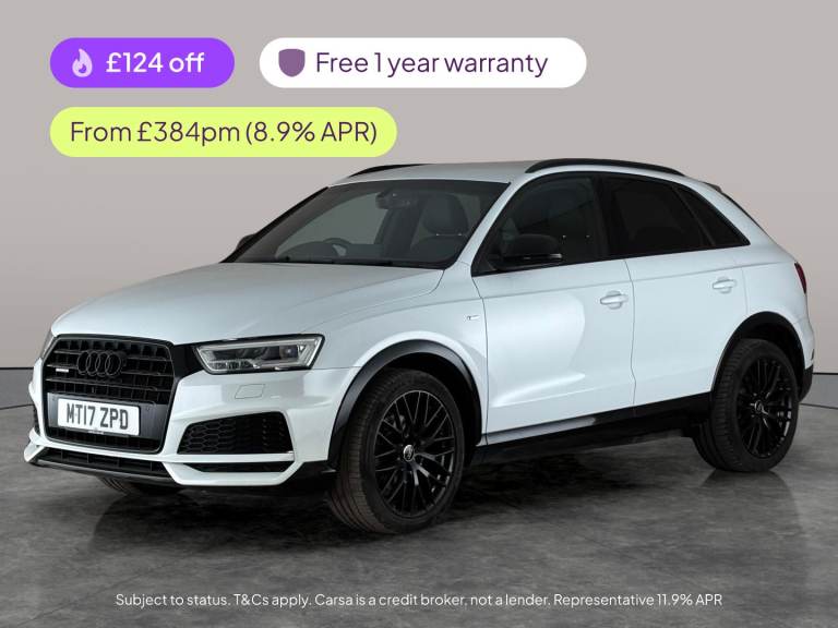 2017 Audi Q3 2.0 TDI Black Edition SUV 5dr Diesel S Tronic quattro Euro 6 (s/s) (150 ps) Suv Dies...