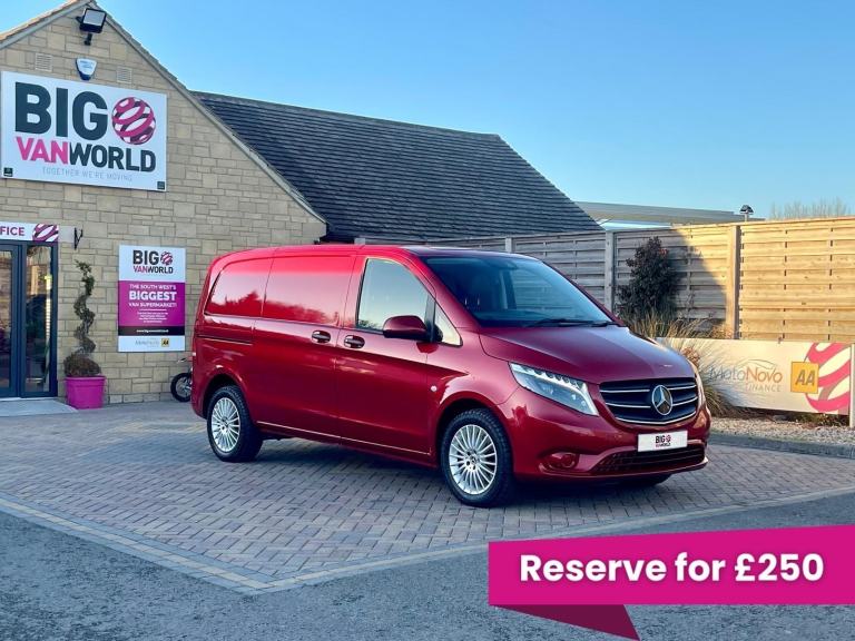 Mercedes-Benz Vito 119 2.0 CDI 190 L1H1 PREMIUM 9G-TRONIC SWB LOW ROOF RWD AUTO