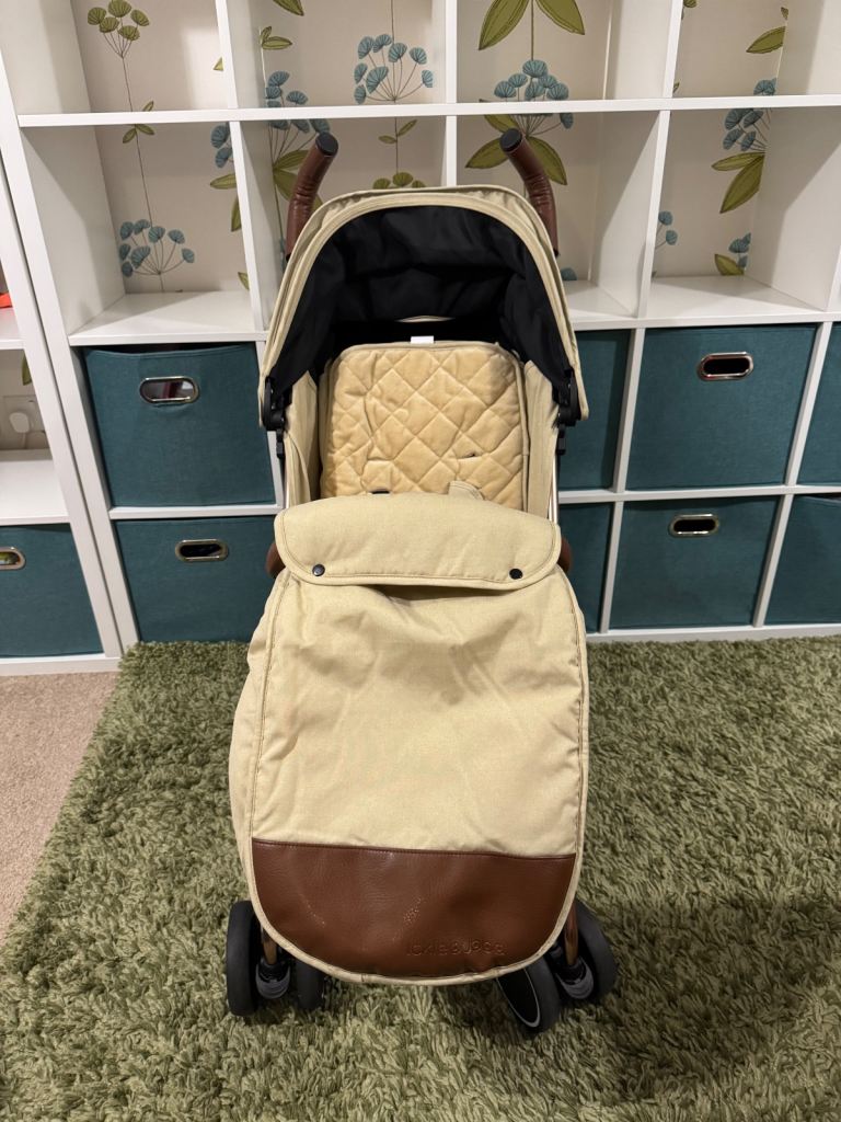 Ickle Bubba Discovered Max Stroller Cream On Rose Gold 