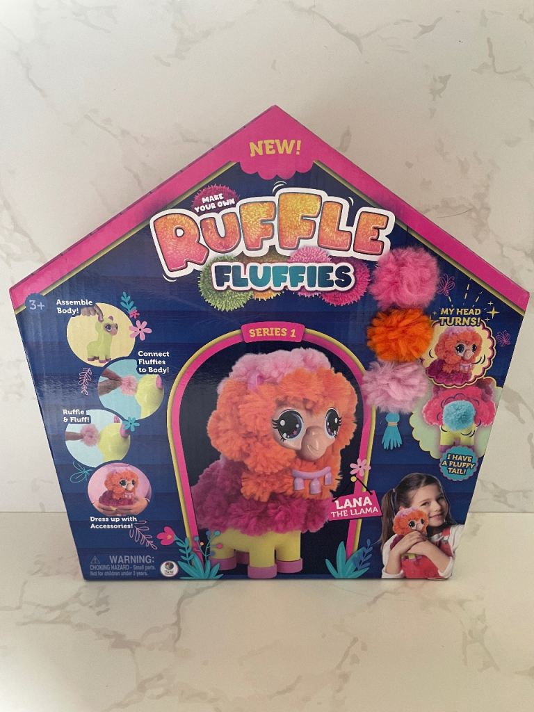 Ruffle Fluffies - Lana The Llama | DIY Craft kit | Make Your own Plush Toy