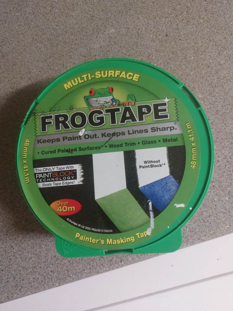 FROGTAPE Multi-Surface Painter's Masking Tape, 48mm x 41.1m – New