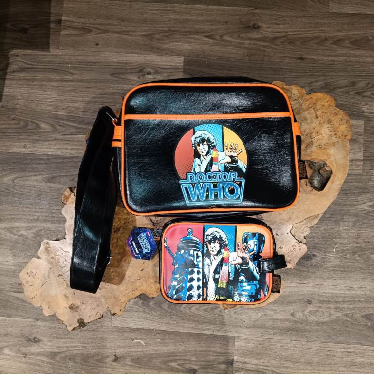 Doctor Who Satchel/Messenger Bag and Wash Bag 