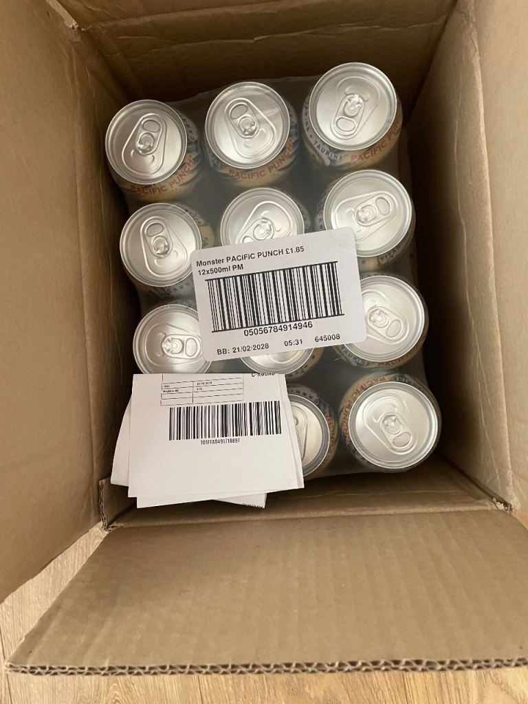 Monster Energy Drinks 