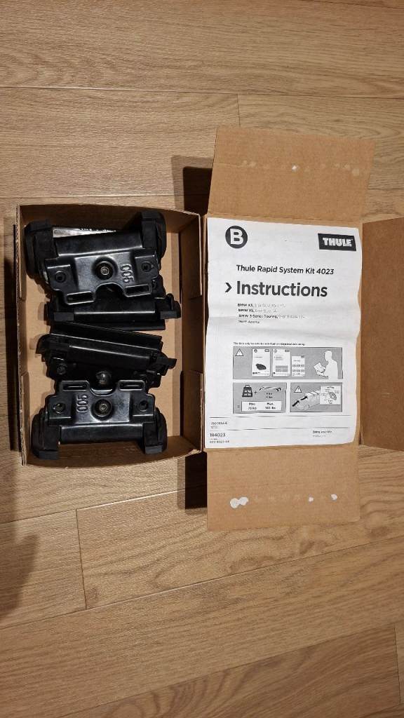 Thule rapid system roof bar fitting kit 4023