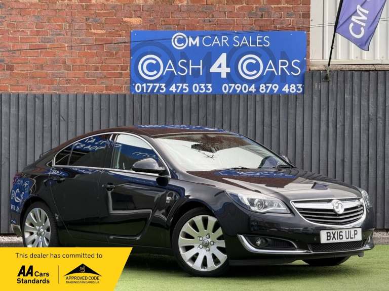 2016 Vauxhall Insignia 1.6 CDTi ecoFLEX Elite Nav Hatchback Diesel Manual