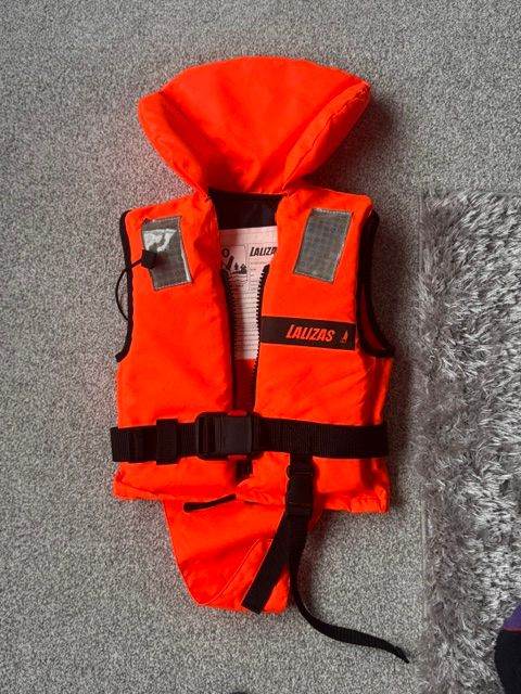 Lalizas Orange Life Jacket – Adult, As Good As New