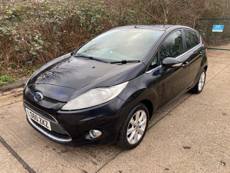 2010 Ford Fiesta 1.4 Zetec 5dr Black 75k Miles Years MOT Warranty HPI Clear HATCHBACK Petrol Manual