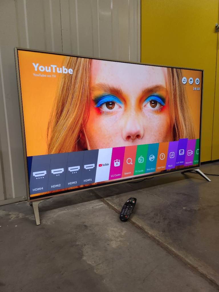 image for Exceptional 50" LG Nanocell 4k Smart Ultra UHD QUANTUM HDR Led WiFi TV with Stand and Remote £180