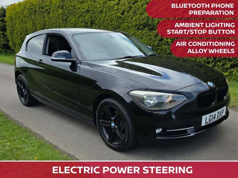 2014 BMW 1 Series 118d Sport 3dr Step Auto HATCHBACK Diesel Automatic