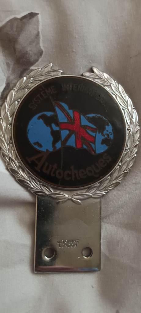 Vintage Car Badge