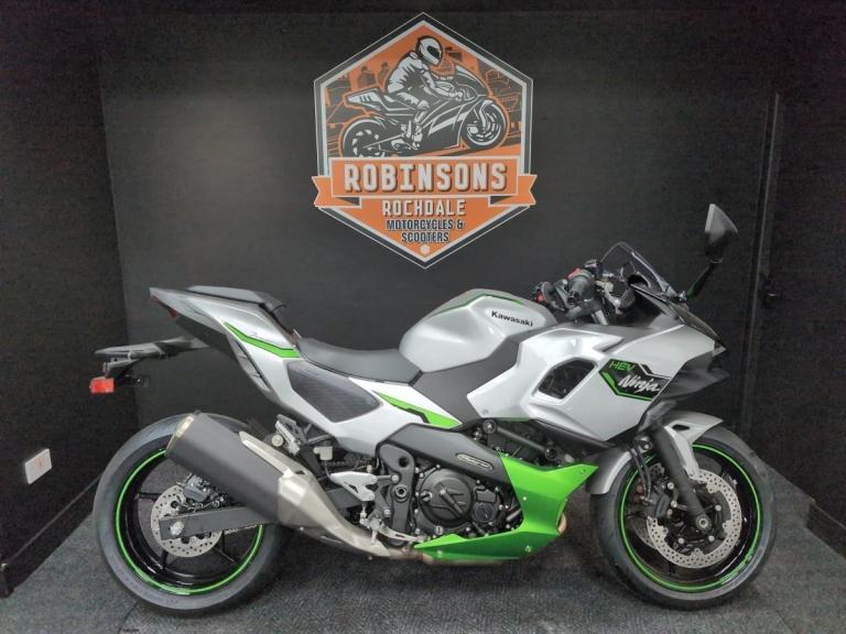 KAWASAKI Ninja 7 Hybrid, The first Hybrid machine in the UK