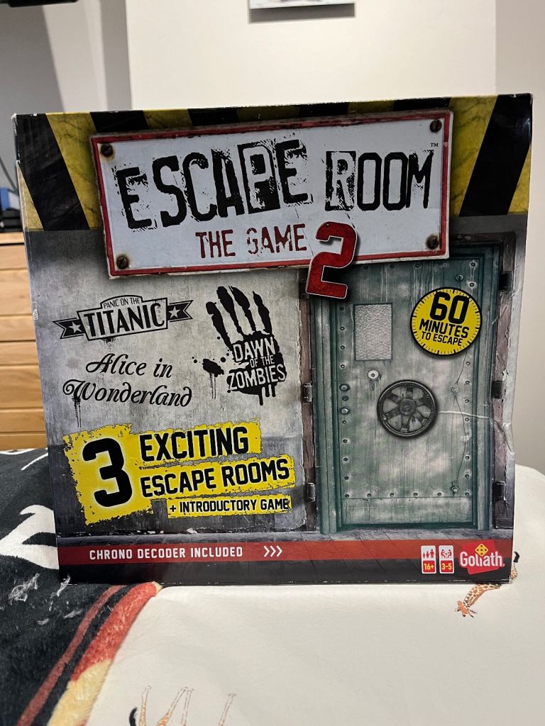 Escape room game 