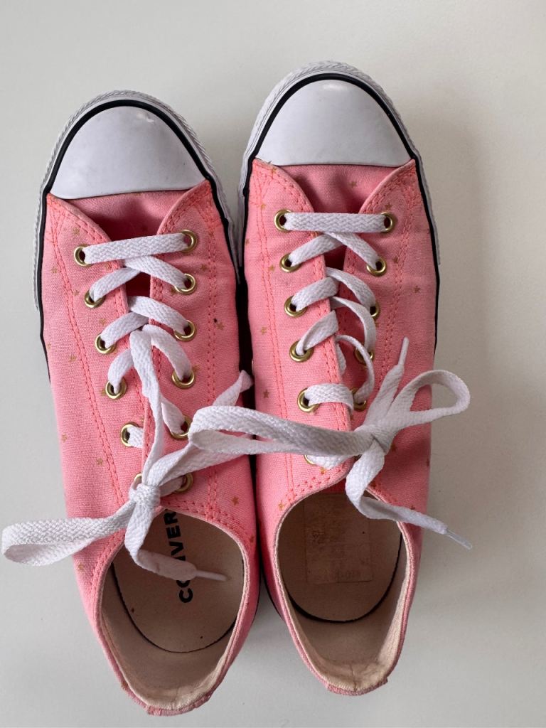 Converse canvas trainers