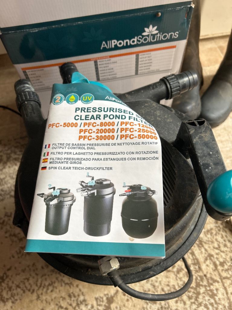 All pond solutions pfc 5000 filter unit 