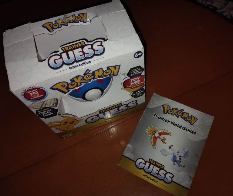 Pokemon trainer guess game.