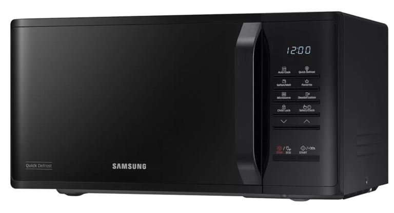 Samsung Black Microwave Oven – Good Condition