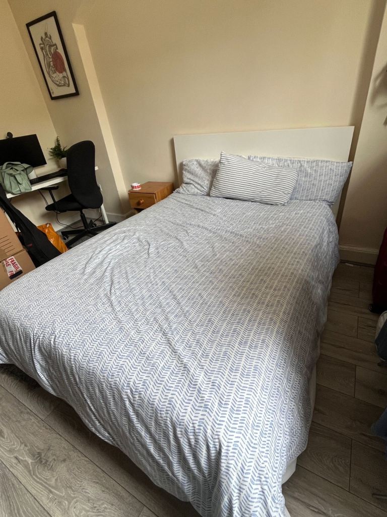 Double Bedframe (Ikea Malm)