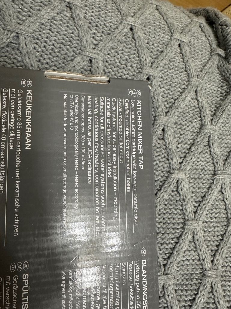 Kitchen mixer tap miomare